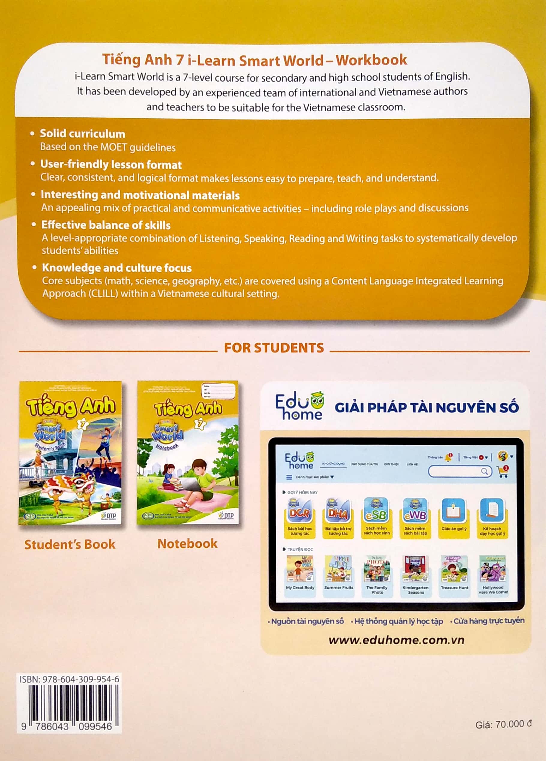 Ti Ng Anh I Learn Smart World Workbook S Ch B I T P